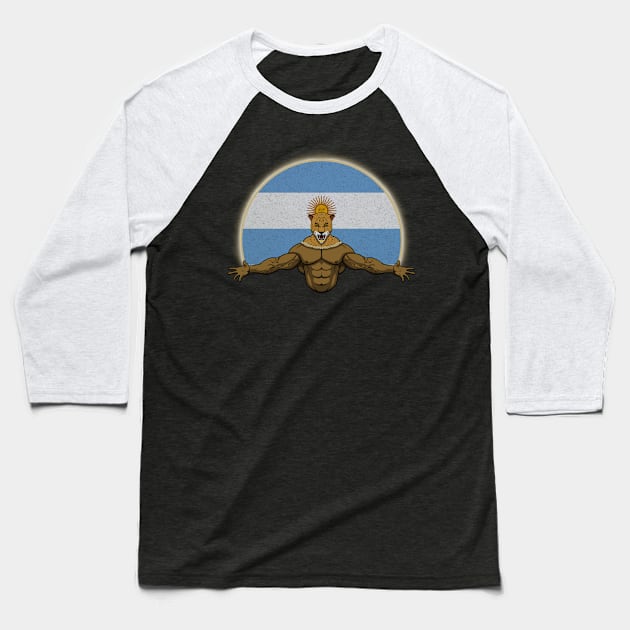 Cheeth Argentina Baseball T-Shirt by RampArt